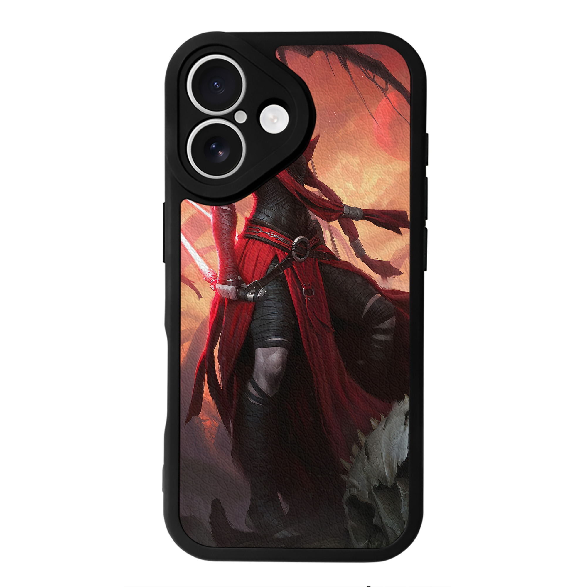 （画像用） スター・ウォーズ Star Wars 【iPhone 16シリーズ対応】シリコンスマホケース（レザー調） 材質：シリコン